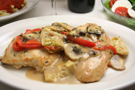 Tuscany Chicken Dinner Entree - Catering in Richmond, VA